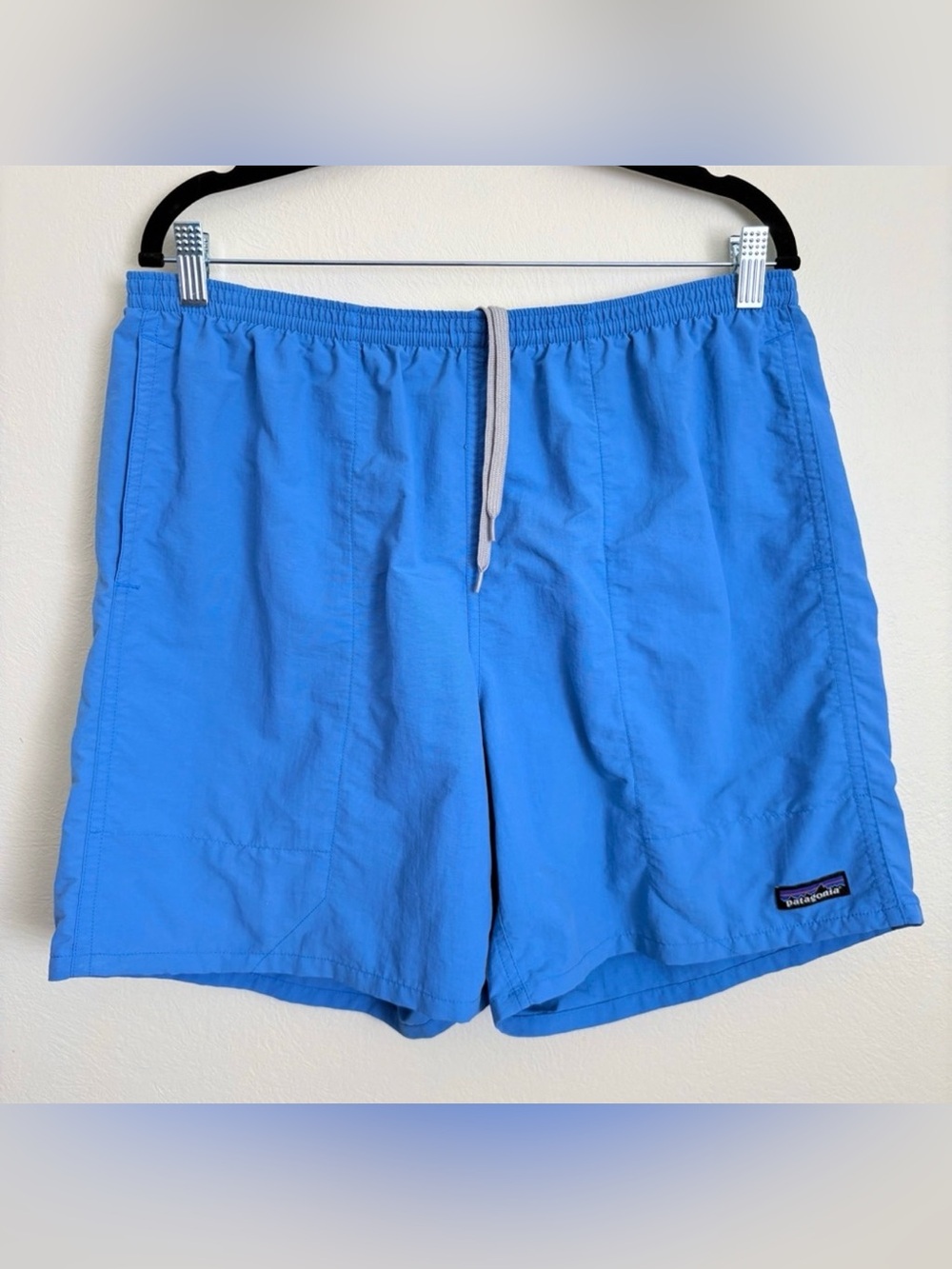 Patagonia Baggies Swim Shorts 100% Nylon Mesh Liner Gorpcore Sz L Ins 6.5”